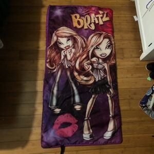 Bratz y2k kids purple sleeping bag